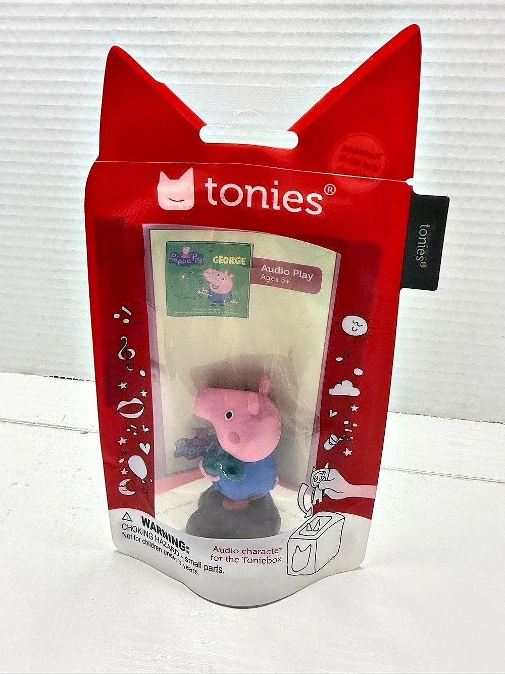 tonies George Tonie Audio Character Blue & Pink NWT
